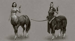 Skyrim Centaur Concept