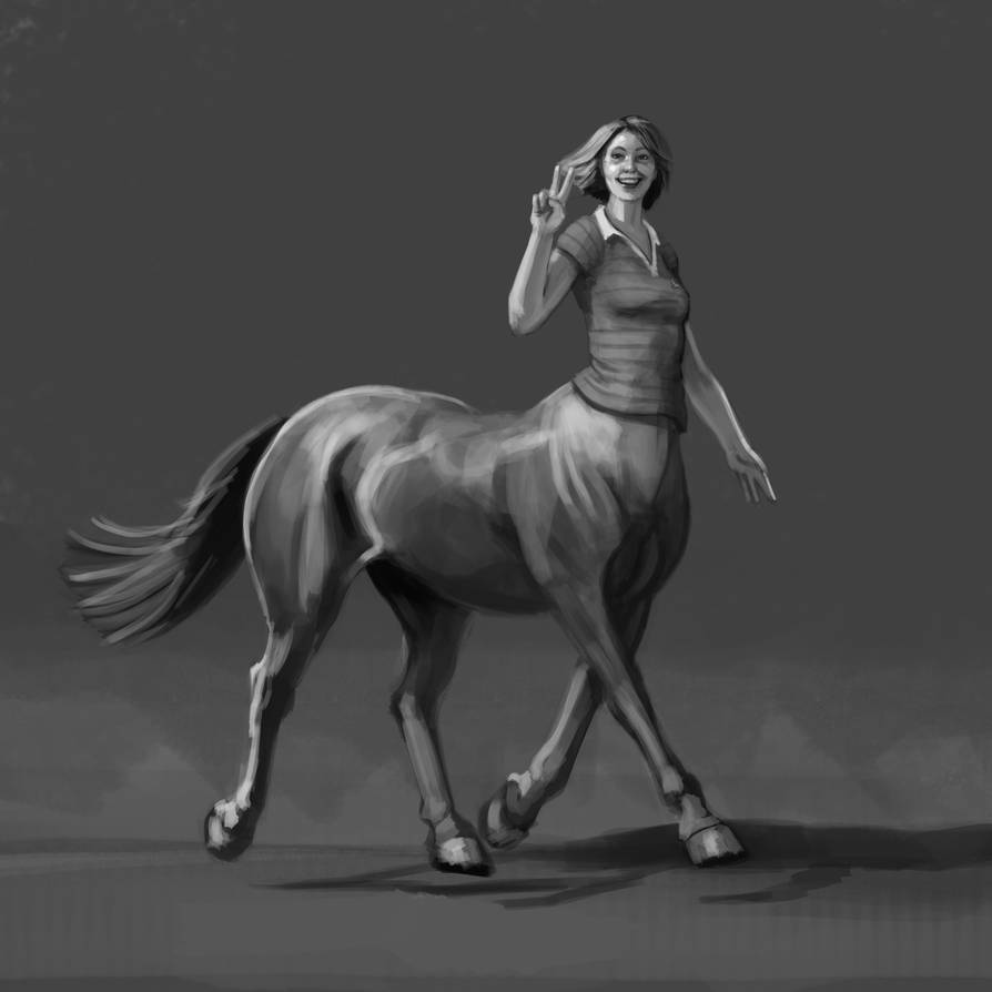 Draw this again Modern Centaur girl by liminalbean on DeviantArt