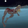 Werewolf in a Swimming Pool