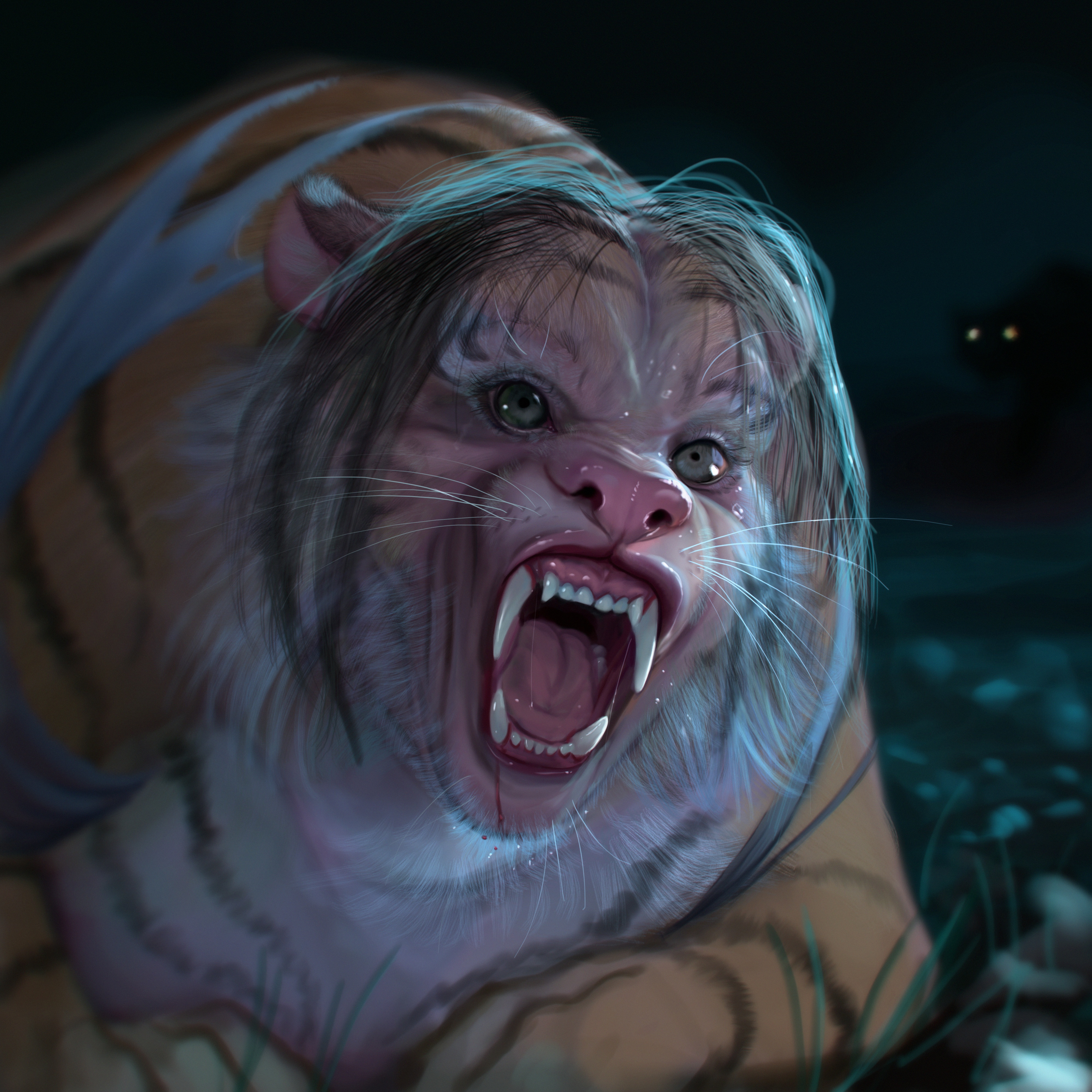Tiger Transform Tiger Transformation III by liminalbean on DeviantArt