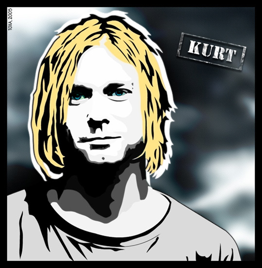 kurt cobain by toxa r ru on deviantart