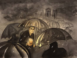 The candle carrier