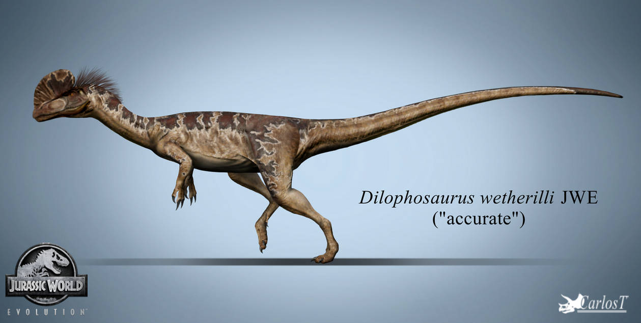 Dilophosaurus Wetherilli JWE accurate By Carlost1205 On DeviantArt dilophosaurus-wetherilli-jwe-accurate-by-carlost1205-on-deviantart