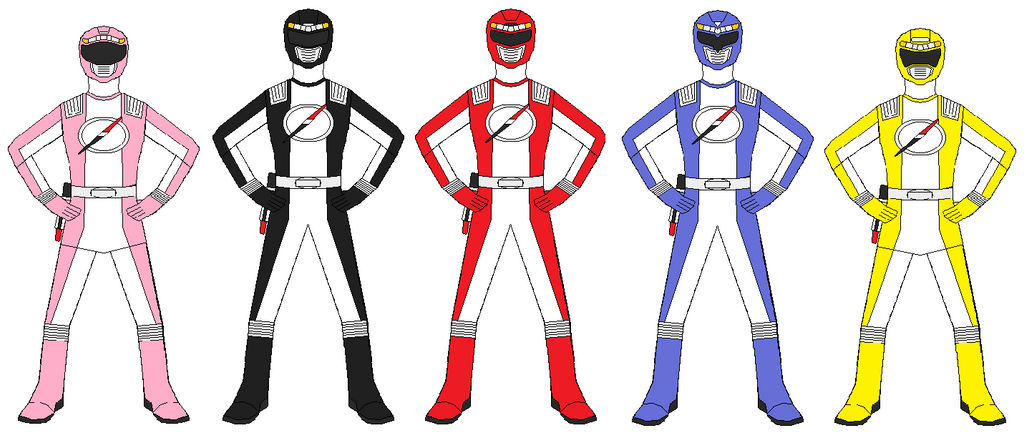 Power Rangers Operation Overdrive Team by RangerForce510 on DeviantArt
