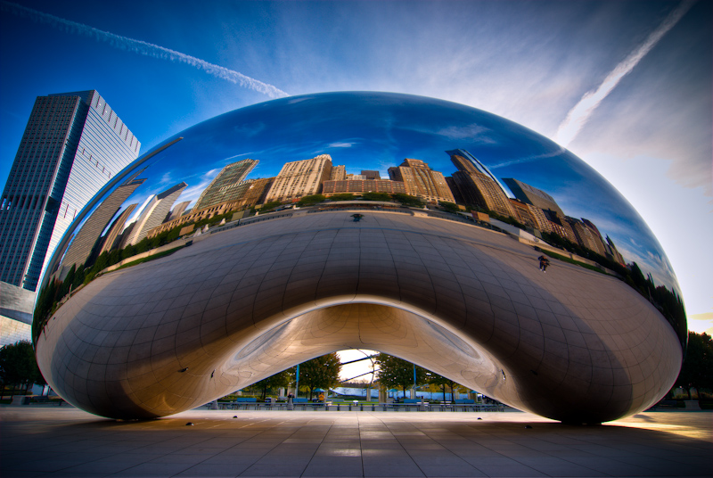 Chicago, Cloud Gate portrait