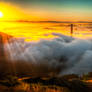 San Francisco, Golden Gate and Sunrise