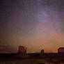 Monument Valley, Milky Way