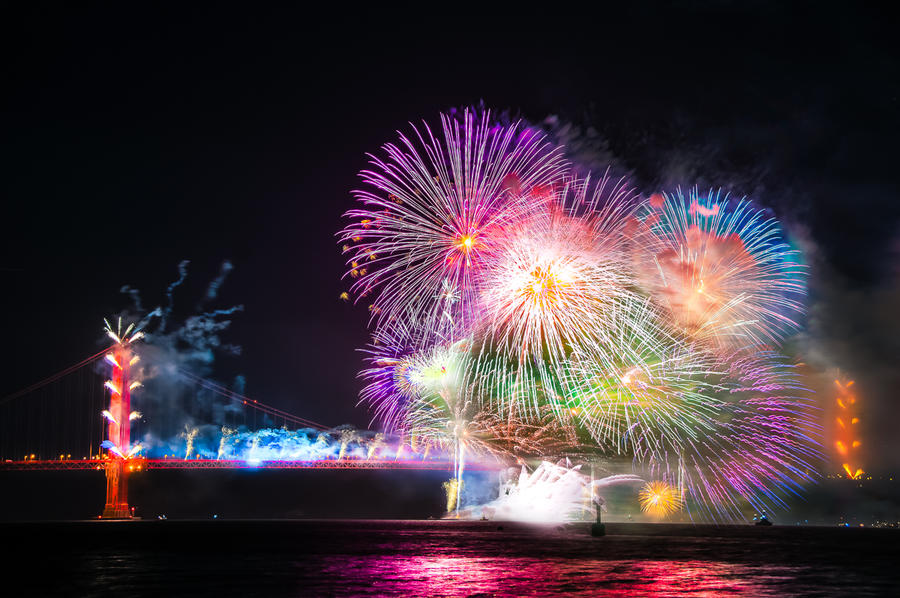 San Francisco, fireworks