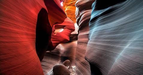 Antelope Canyon, The ring by alierturk