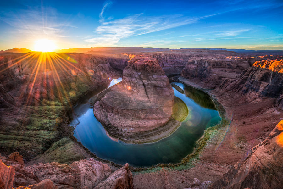 Horseshoe bend, enjoying life by alierturk