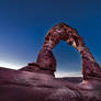 Arches National Park, delicate moon