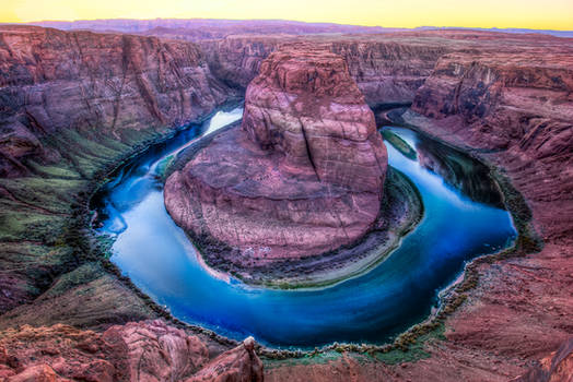 Horseshoe Bend, turn around