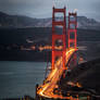 Golden Gate, two towers