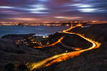 Curves of Golden Gate, San Francisco by alierturk