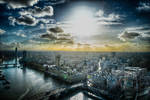 London, from sky by alierturk