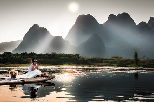 ceremony of Li River - Guilin, China