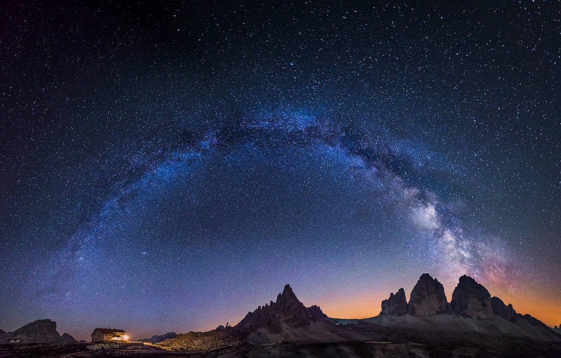 Starbow, Tre Cime by alierturk