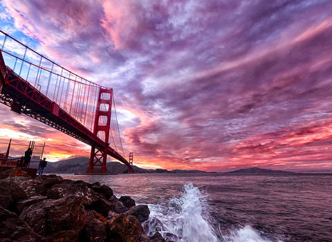 storm of fire, Golden Gate