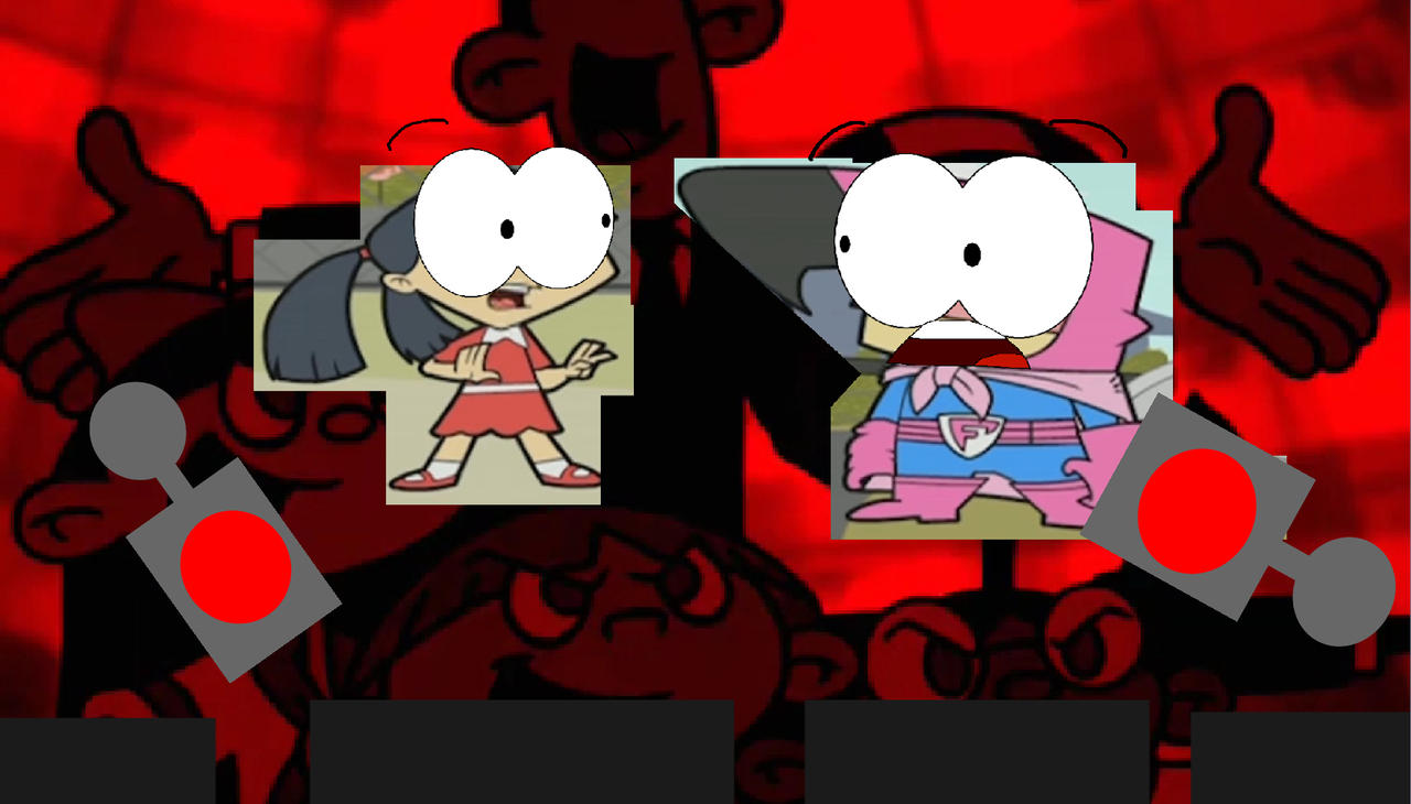 Lizbeth Zaragoza And Milo Scares The Villans by GerardoToons on DeviantArt