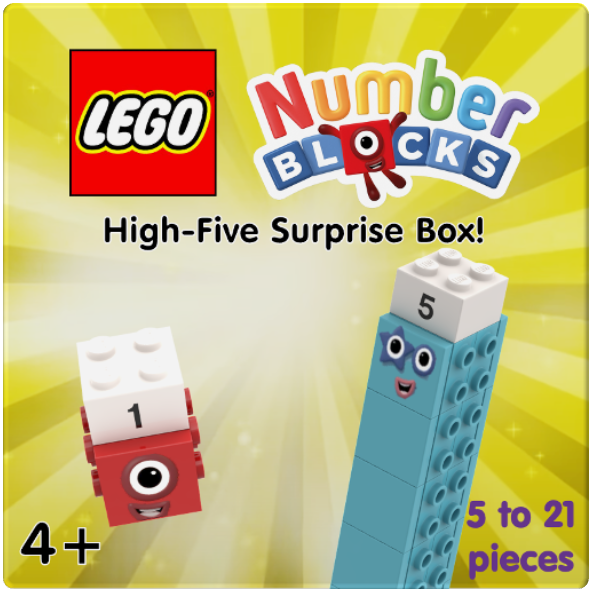 Lego Numberblocks High Five Surprize Box By Jeltemreal On Deviantart