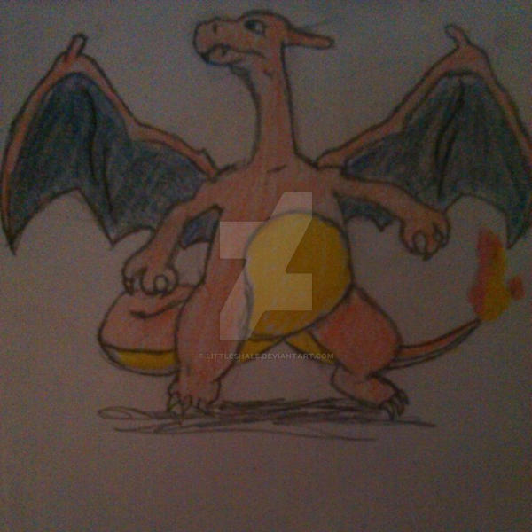 Charizard Base Deviantart Charizard by littleshale on DeviantArt