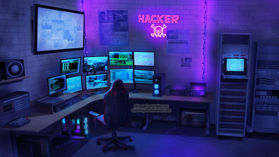 Hacker Room Color Hacker Room by chiakihayano on DeviantArt