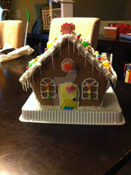 Gingerbread house part 4