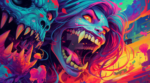 Monster Vampire by NikNakDigitalart on DeviantArt