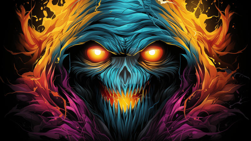 Terrifying Deviantart Vibrant scary Mommy by NikNakDigitalart on DeviantArt
