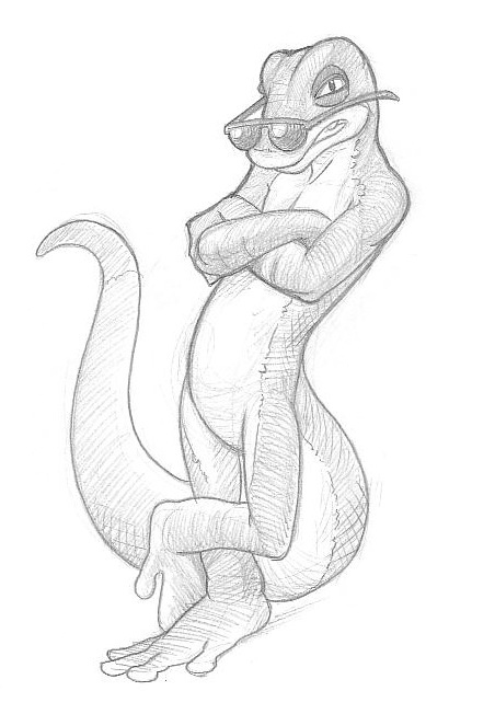 Gex Sketch - Falcon McCooper