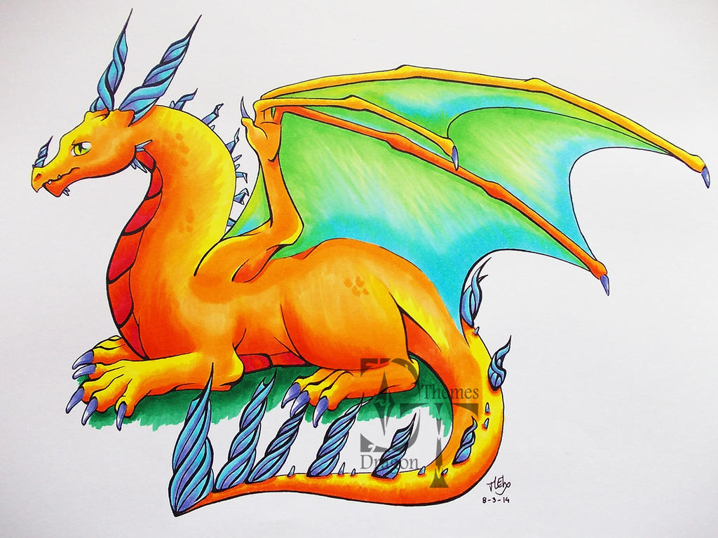 Copic Dragon