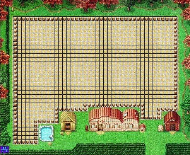 Farm layout by HarvestMoon-FanClub on DeviantArt