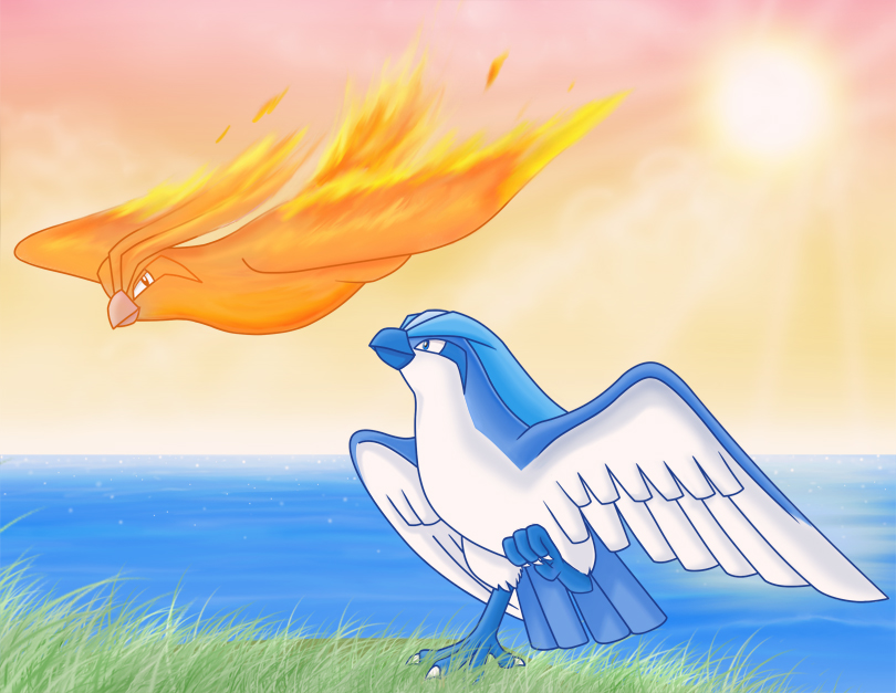 Flying Articuno by Articuno on DeviantArt