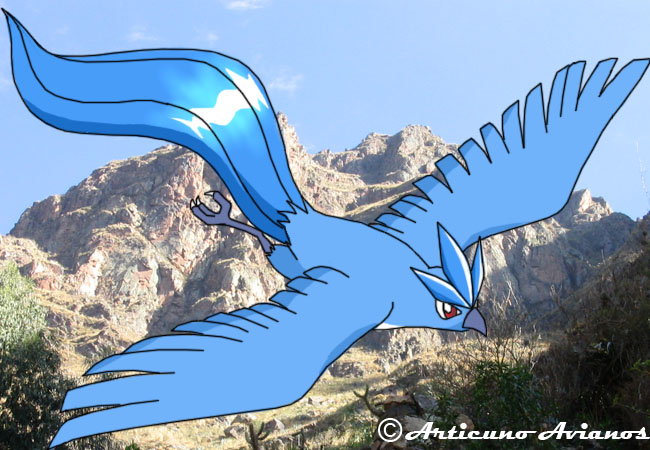 Flying Articuno by Articuno on DeviantArt