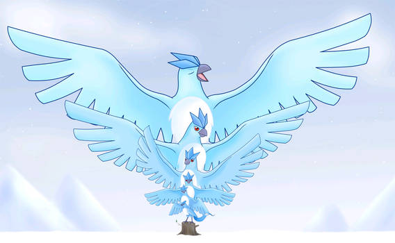 Crystal Articuno Commission