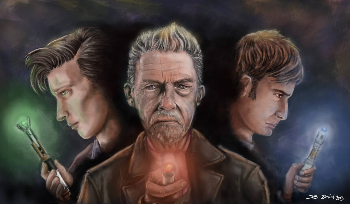 The Day of the Doctor: The Three Doctors by dmbarnham