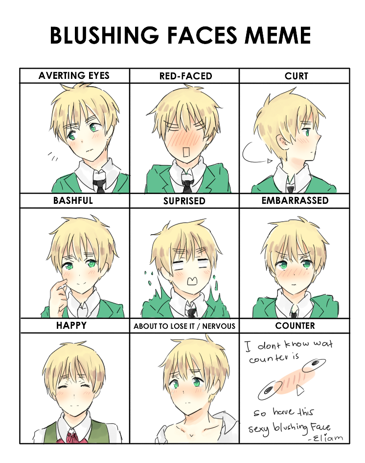 Blush meme