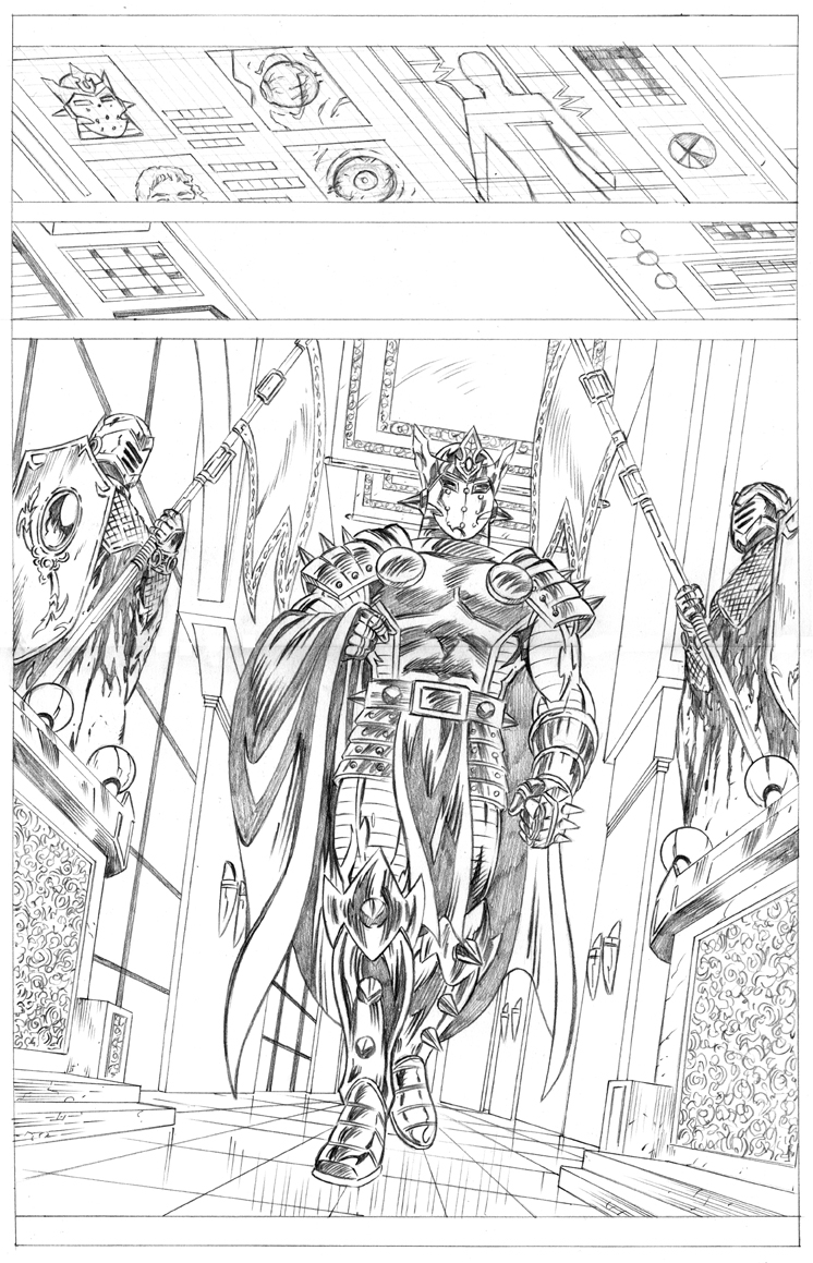 IN THE WORKS pencils page 2