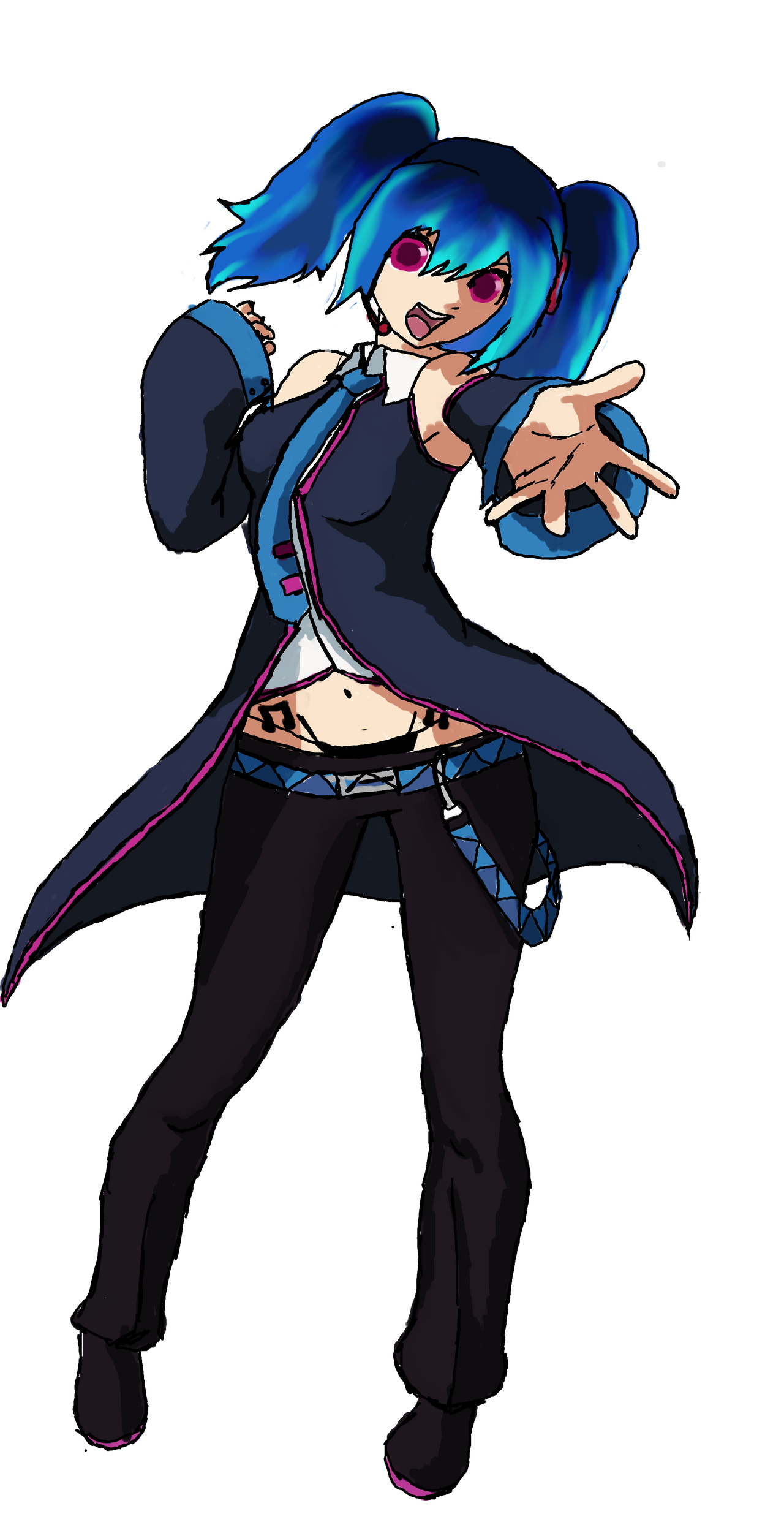 Vinyl as Yokune Ruko by TheCindersArt on DeviantArt