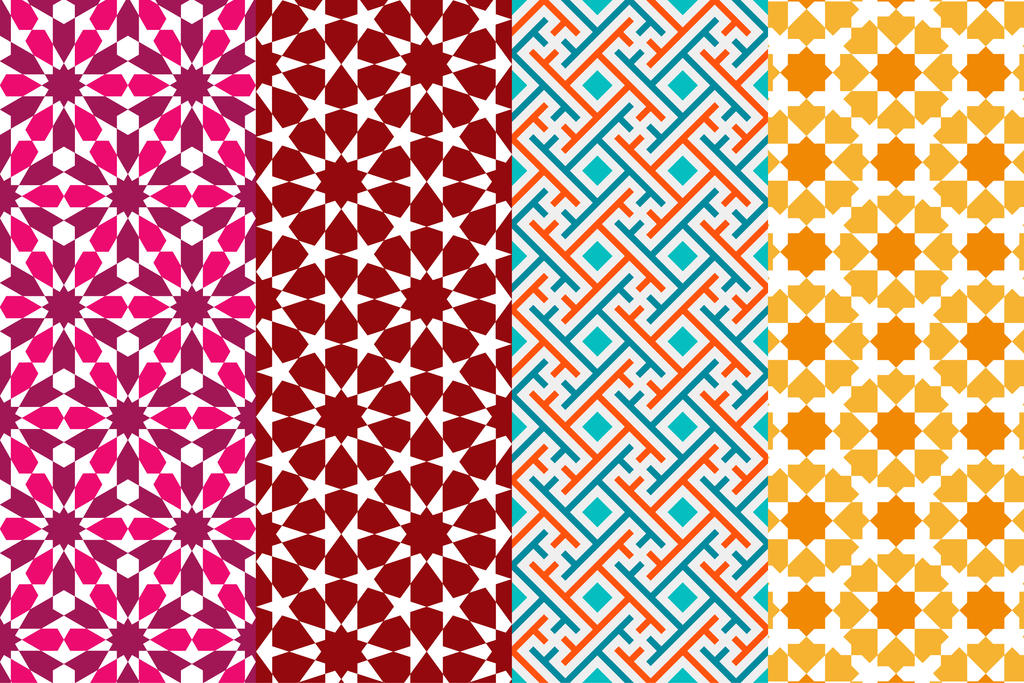 Islamic Geometric Pattern Vol.1 by muhammadbadi on DeviantArt