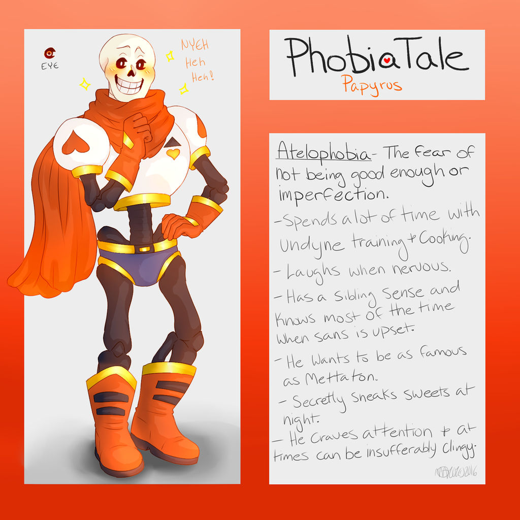 Undertale AU: Phobiatale: Papyrus