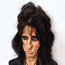Alice Cooper caricature