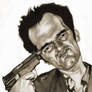 Quetin Tarantino caricature