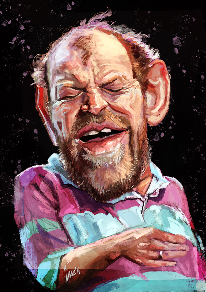 Joe Cocker caricature