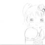 APH: Chibi!Romano... IN A DRESS! xD