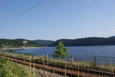 Railroad lake