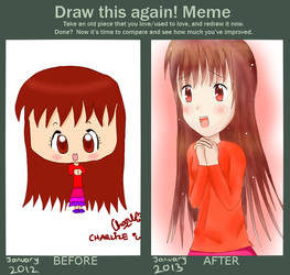 draw this again! meme