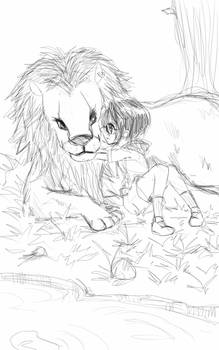 Lion and The Boy (2)