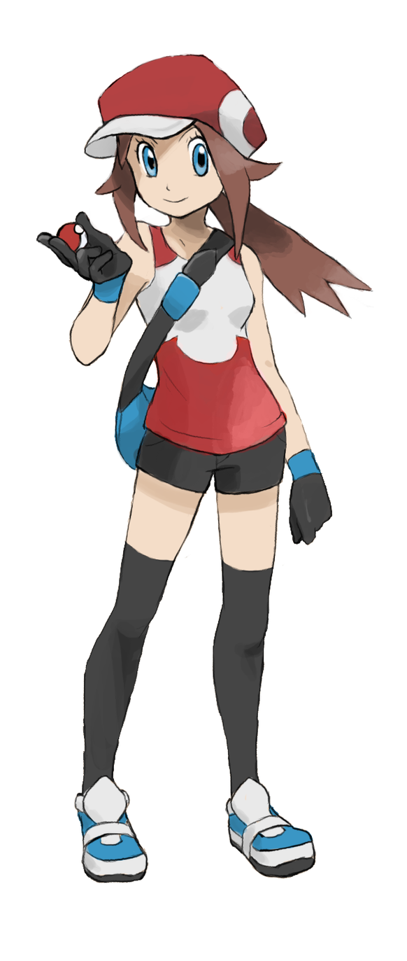 Cute Pokemon Trainer Fan Art.