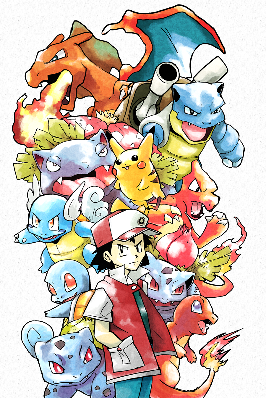 Red Pokemon by Foxeaf on